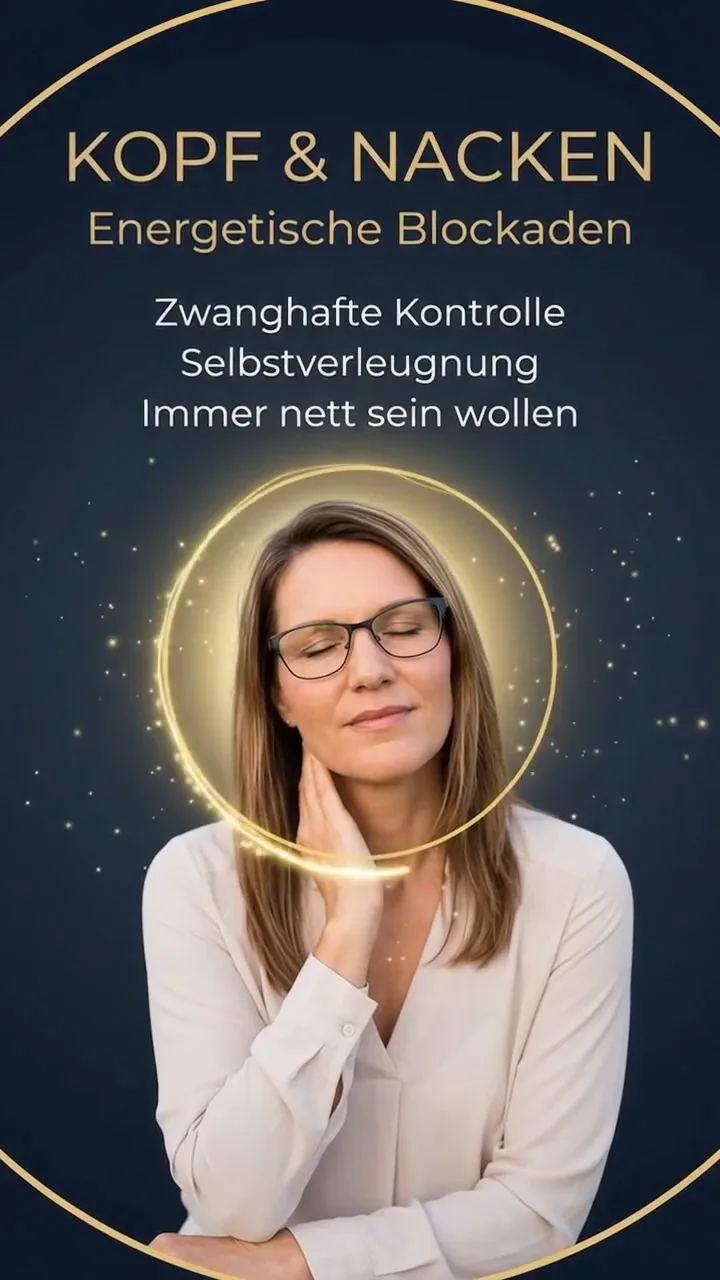 Kopf und Nacken: Energetische Blockaden